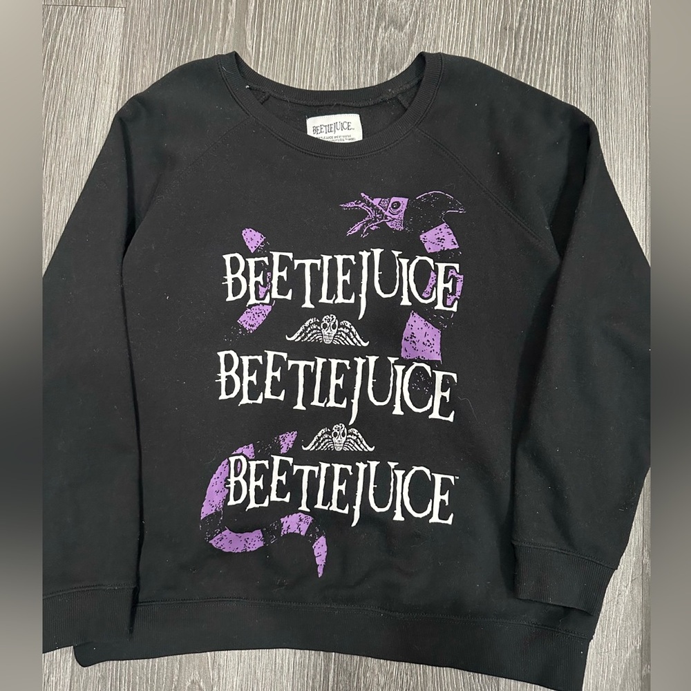 Beetle juice sweater